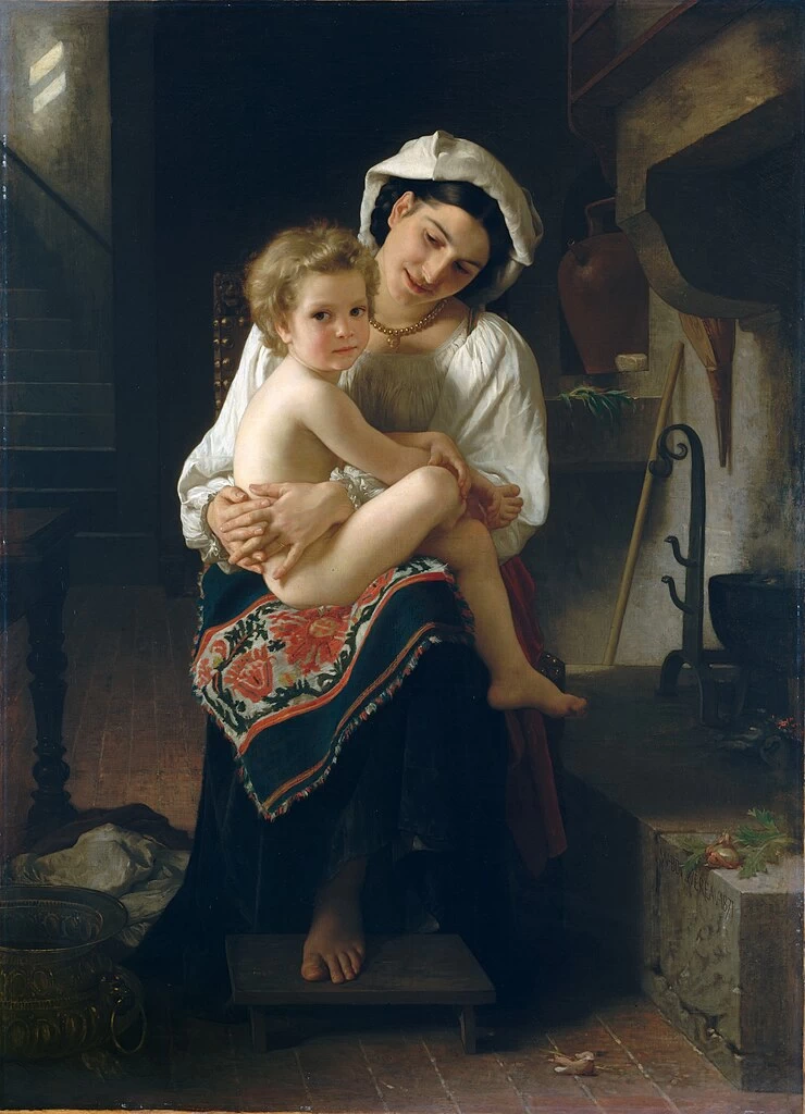 Giovane madre che guarda il suo bambino (1871) - Metropolitan Museum of Art, New York